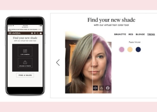 Aveda lets consumers ’try on’ hair colours before committing